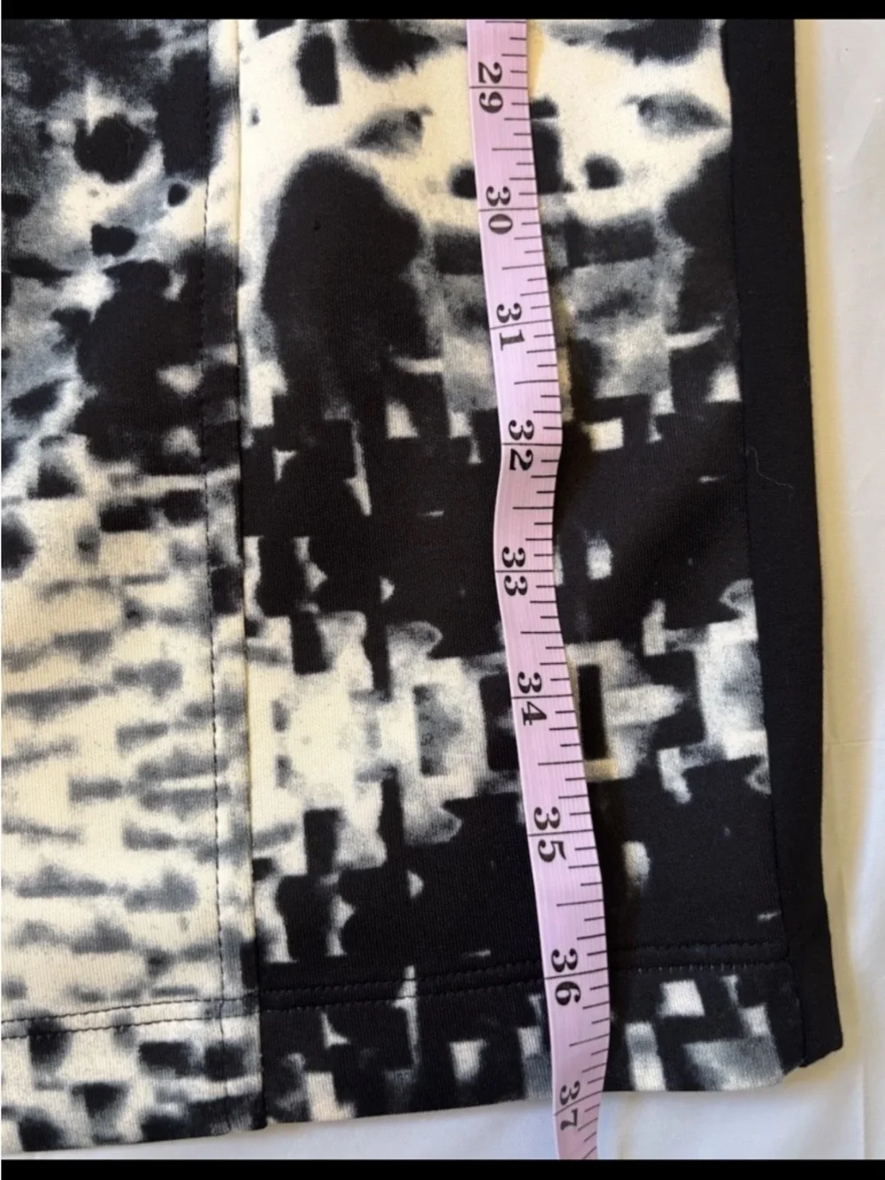 Yoana Baraschi Black White Abstract Sheath Dress Size 4 Career Cocktail